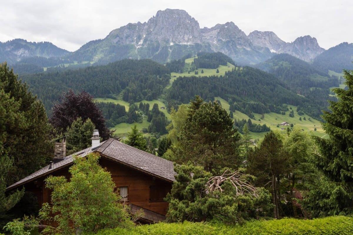 Вилла Alp Sunrise - Top View Cozy Chalet Ружмон Экстерьер фото