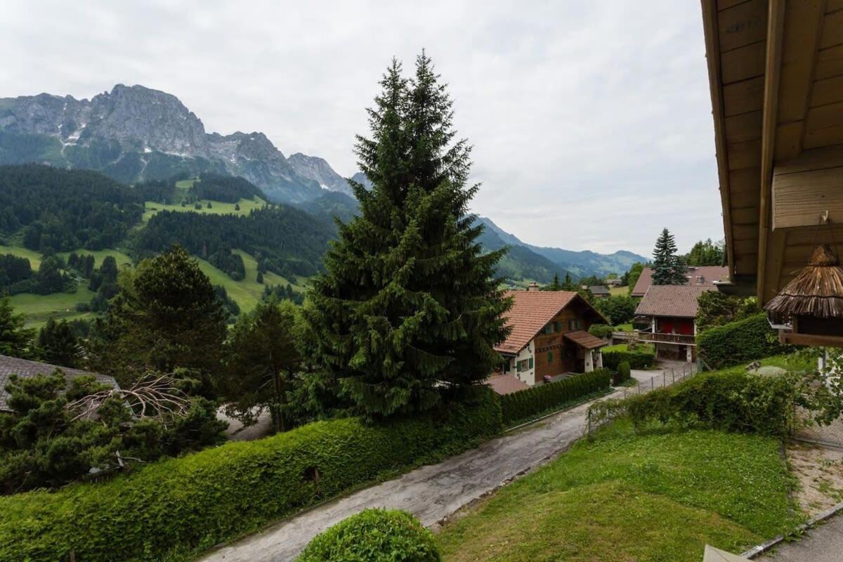 Вилла Alp Sunrise - Top View Cozy Chalet Ружмон Экстерьер фото